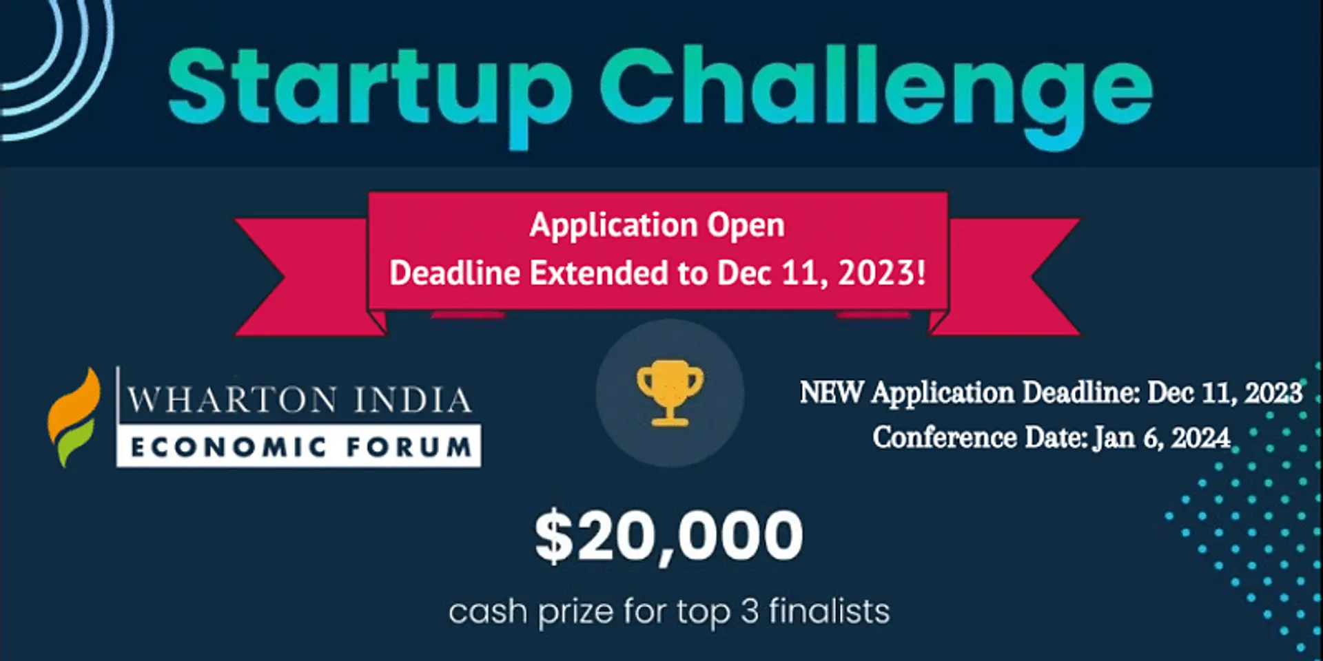 Wharton India Economic Forum is back with its annual startup challenge