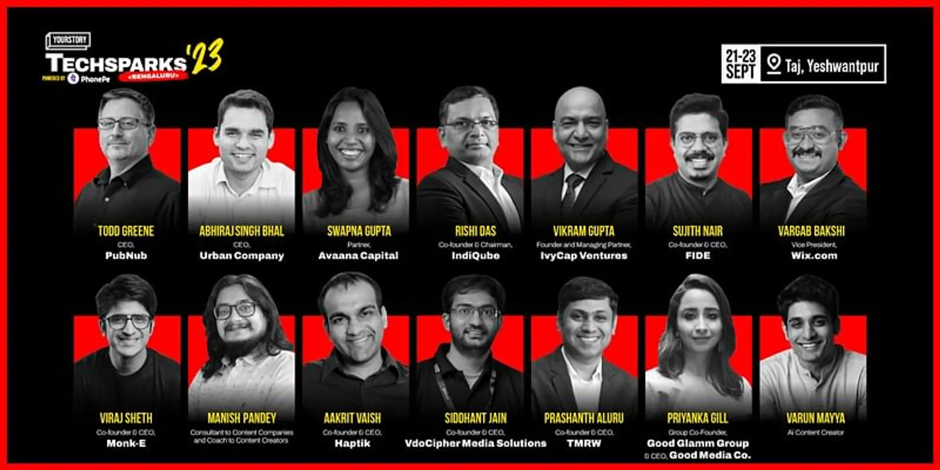 Meet the founder behind the world's largest home services platform and more at TechSparks Bengaluru