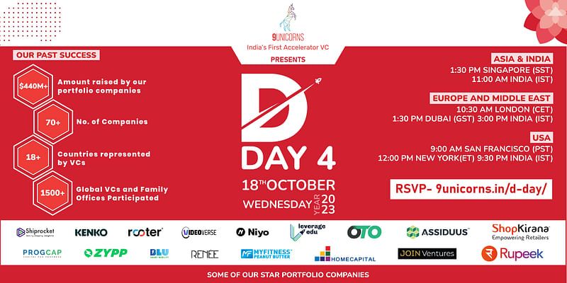 9Unicorns announces Demo Day 4 on October 18; 15 dynamic startups eye $100M  funding