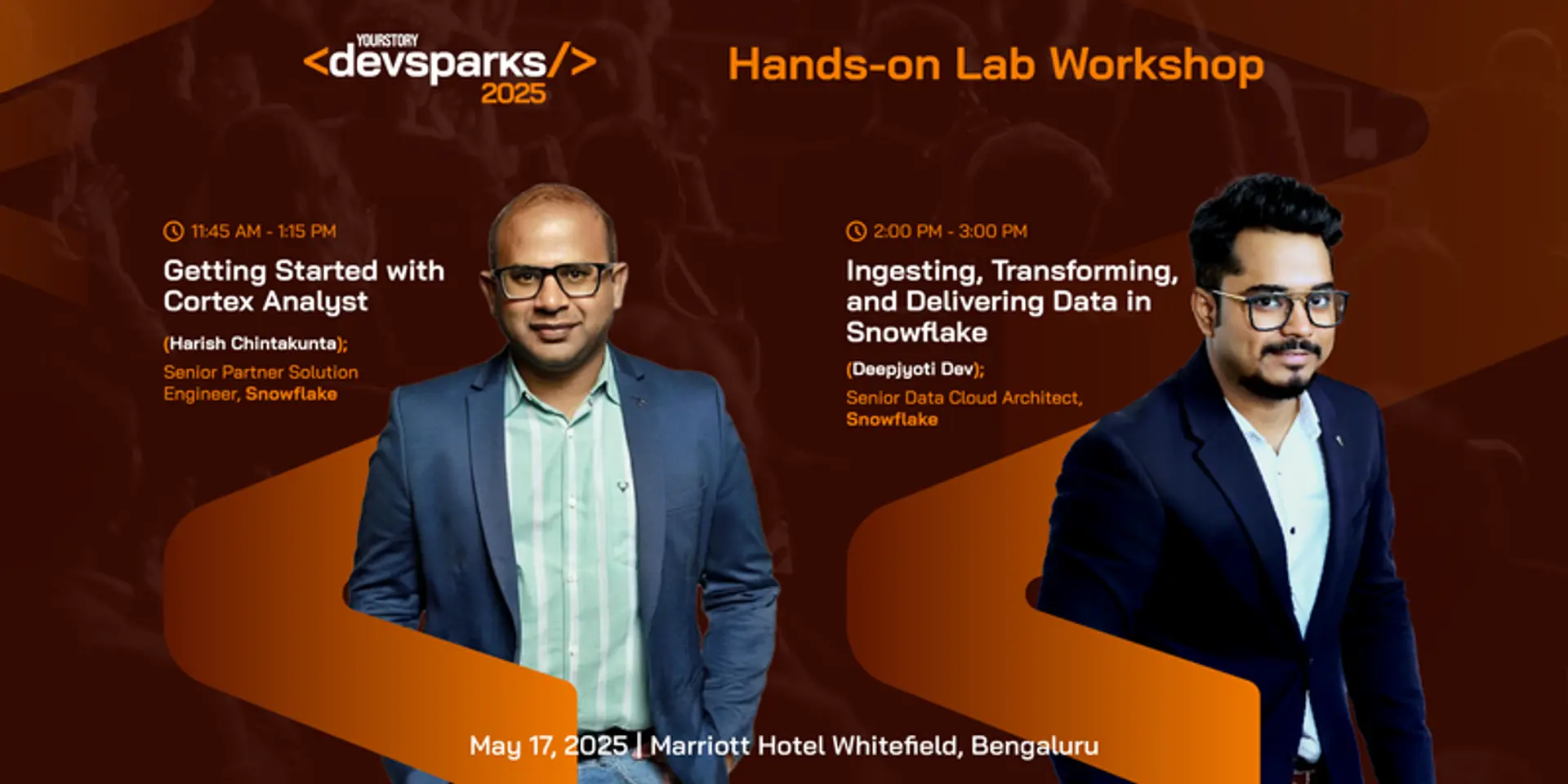 Developers to get hands-on experience with Cortex Analyst and Snowpipe Streaming at DevSparks Bangalore