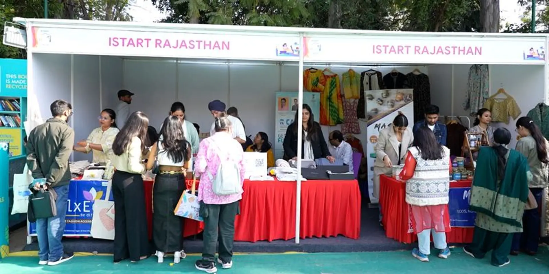 Startup stories take center stage: iStart's entrepreneurial showcase at JLF 2025