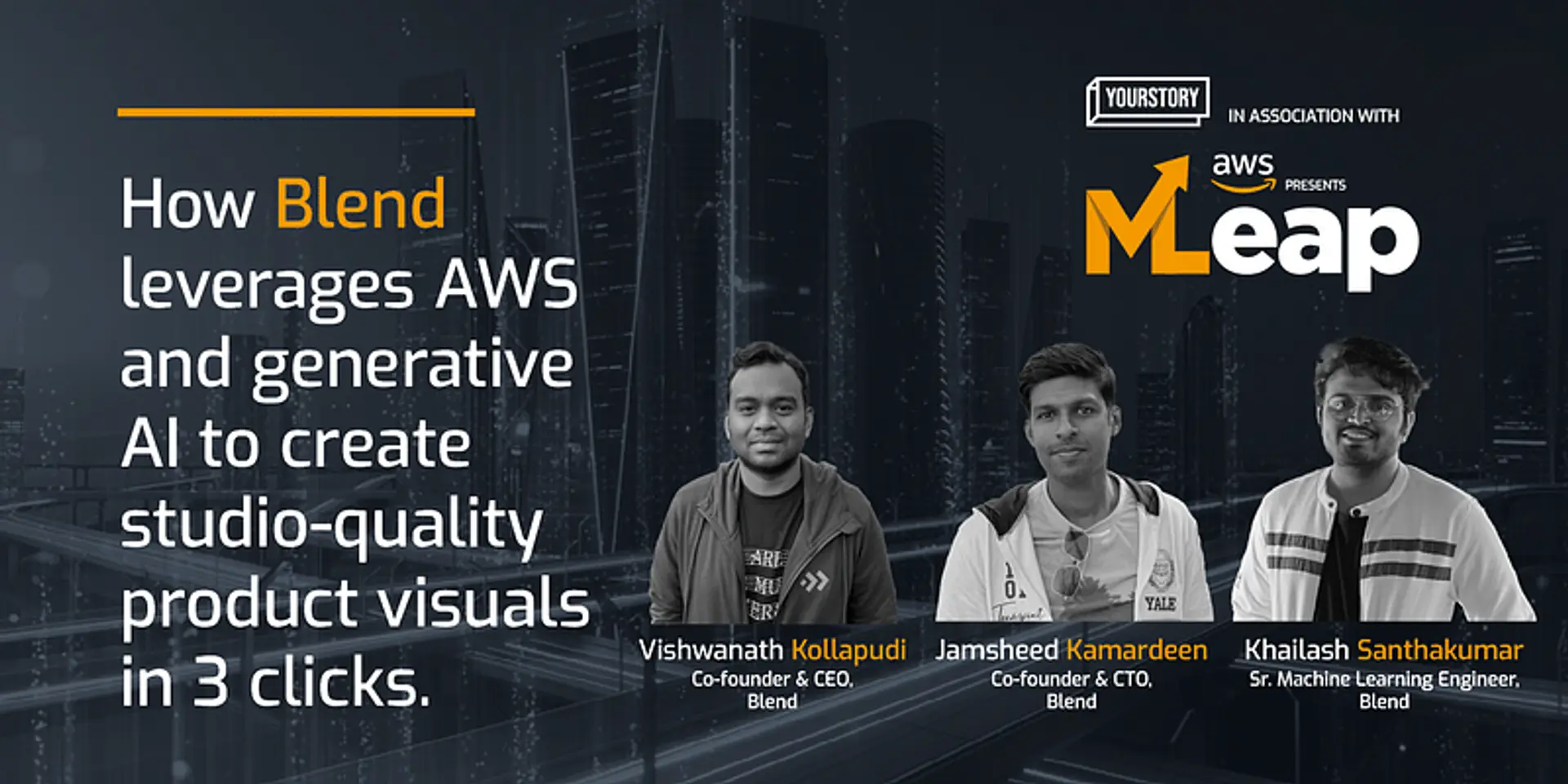 How Blend leverages AWS and generative AI to create eye-catching product visuals for ecommerce merchants