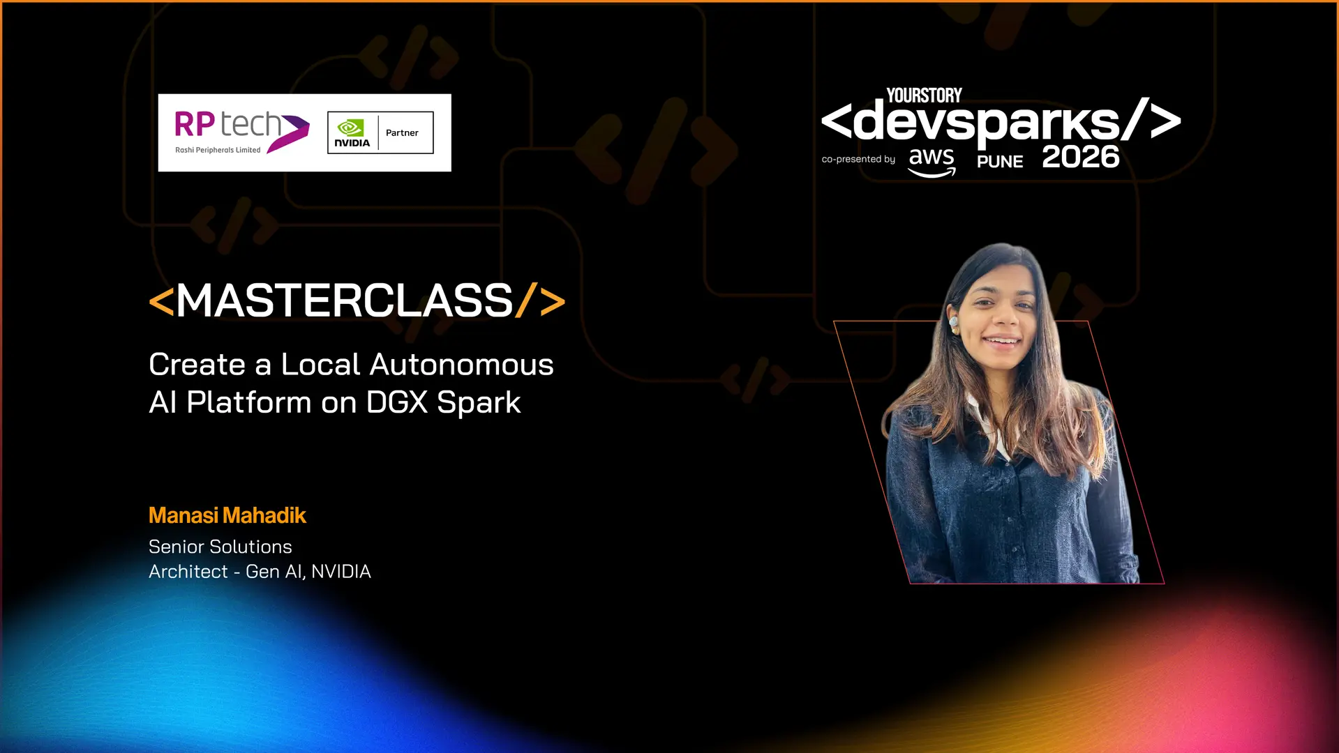 Private, local, and fully yours: NVIDIA's vision for AI development at DevSparks Pune 2026, with RP Tech, an NVIDIA partner