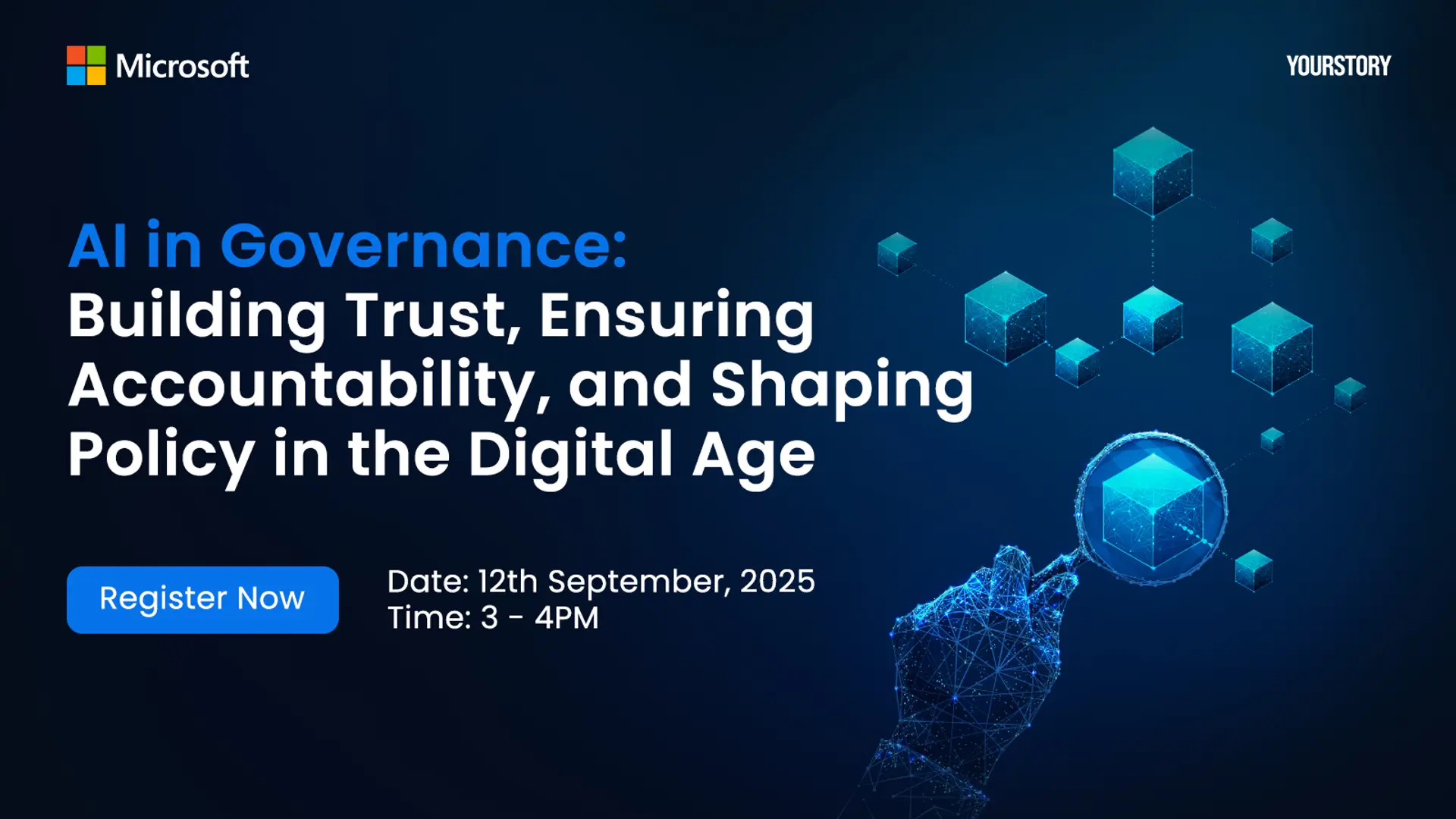 Trust in the AI era: Join exclusive webinar on AI in governance and policy making