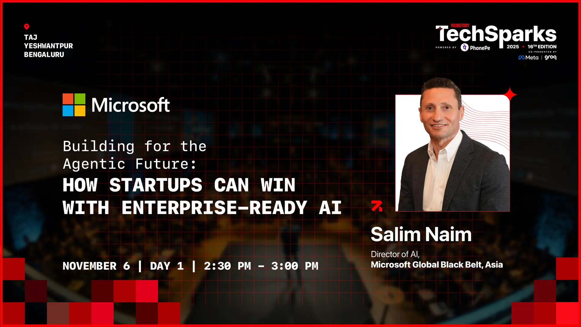 Microsoft Masterclass: Building the Future with Agentic AI @ TechSparks 2025