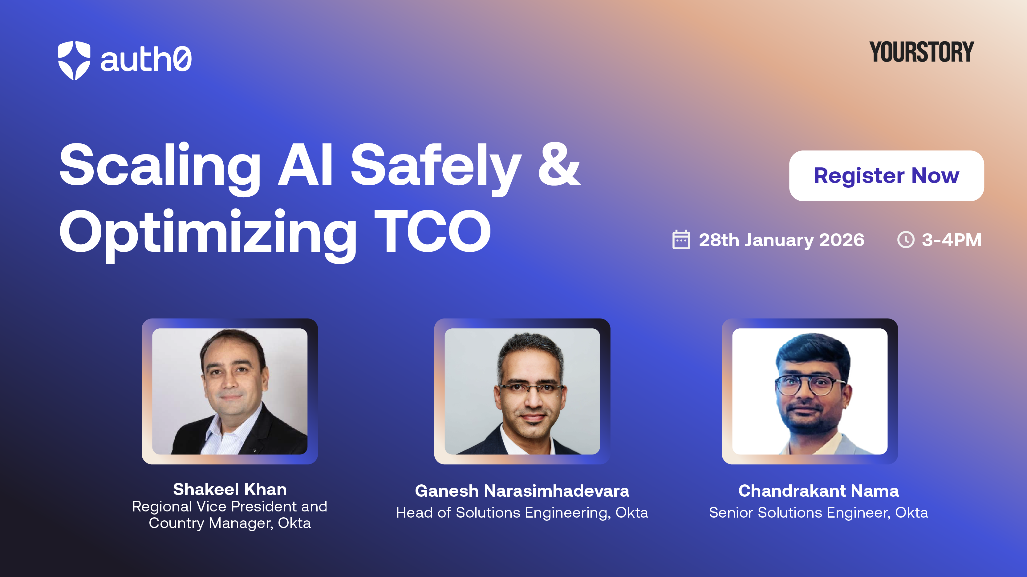 Okta and YourStory to host exclusive webinar on securing the future of autonomous AI agents

