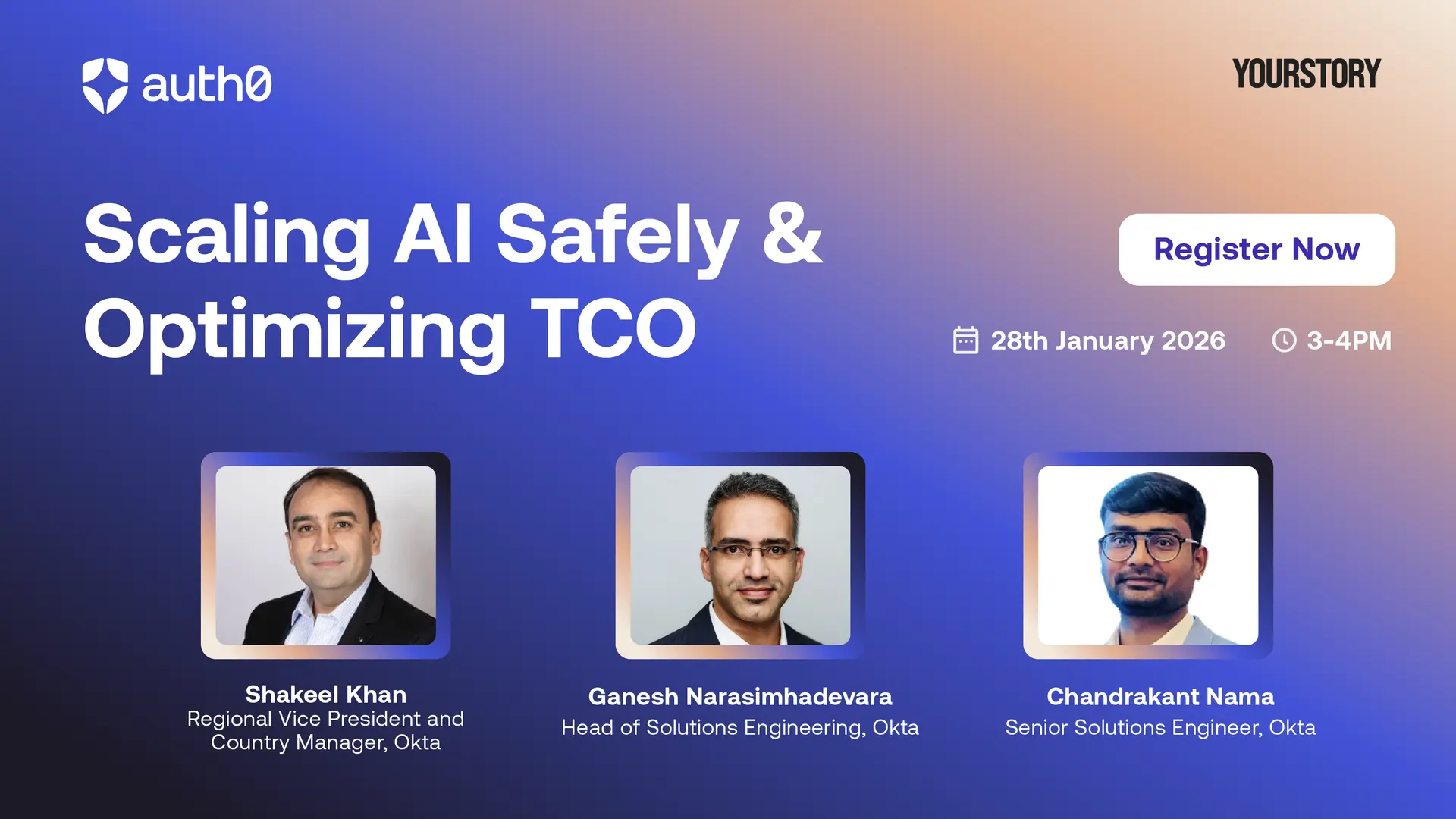 Okta and YourStory to host exclusive webinar on securing the future of autonomous AI agents

