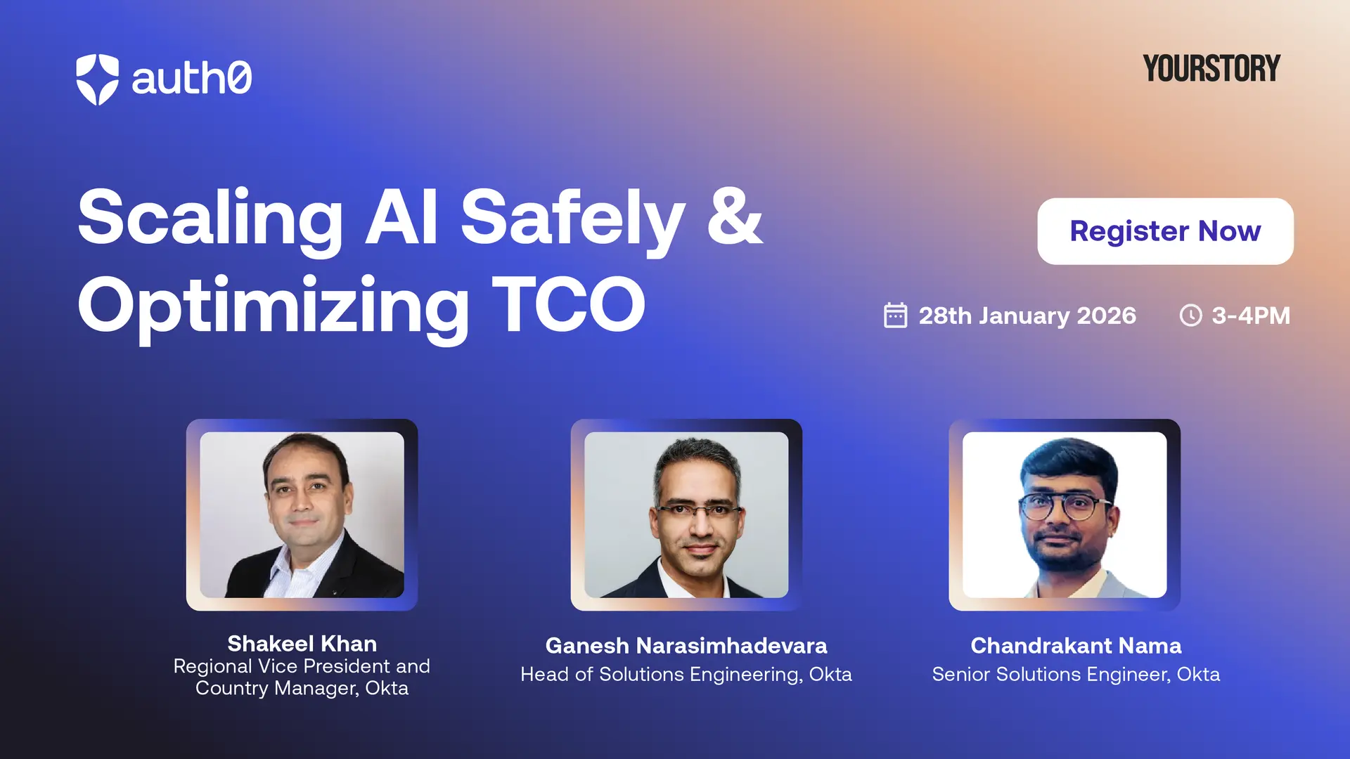 Okta and YourStory to host exclusive webinar on securing the future of autonomous AI agents