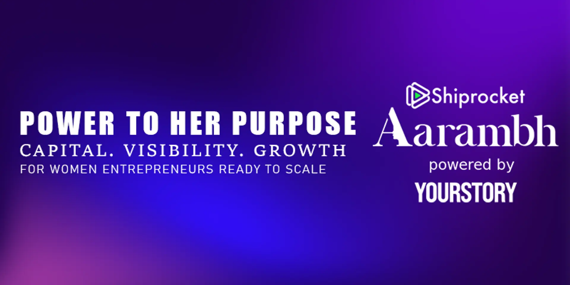 Power to her purpose: Shiprocket Aarambh 2025 to spotlight the next wave of women-led startups