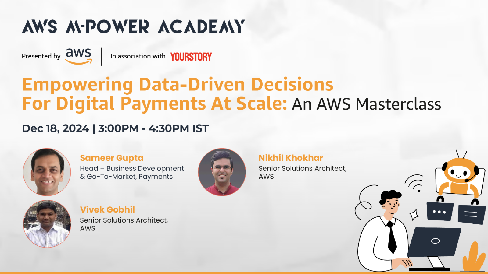Empowering data-driven decisions for digital payments at scale: An AWS Masterclass