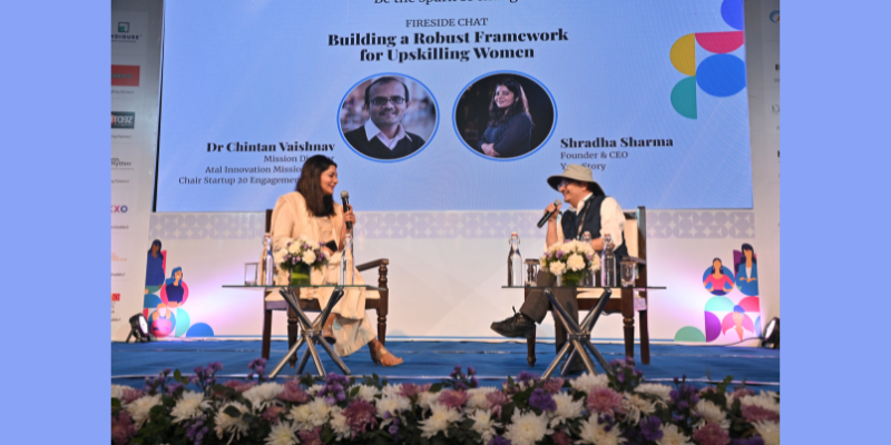 At SheSparks2023, Dr Chintan Vaishnav calls for mentoring programmes that are aspirational and diverse