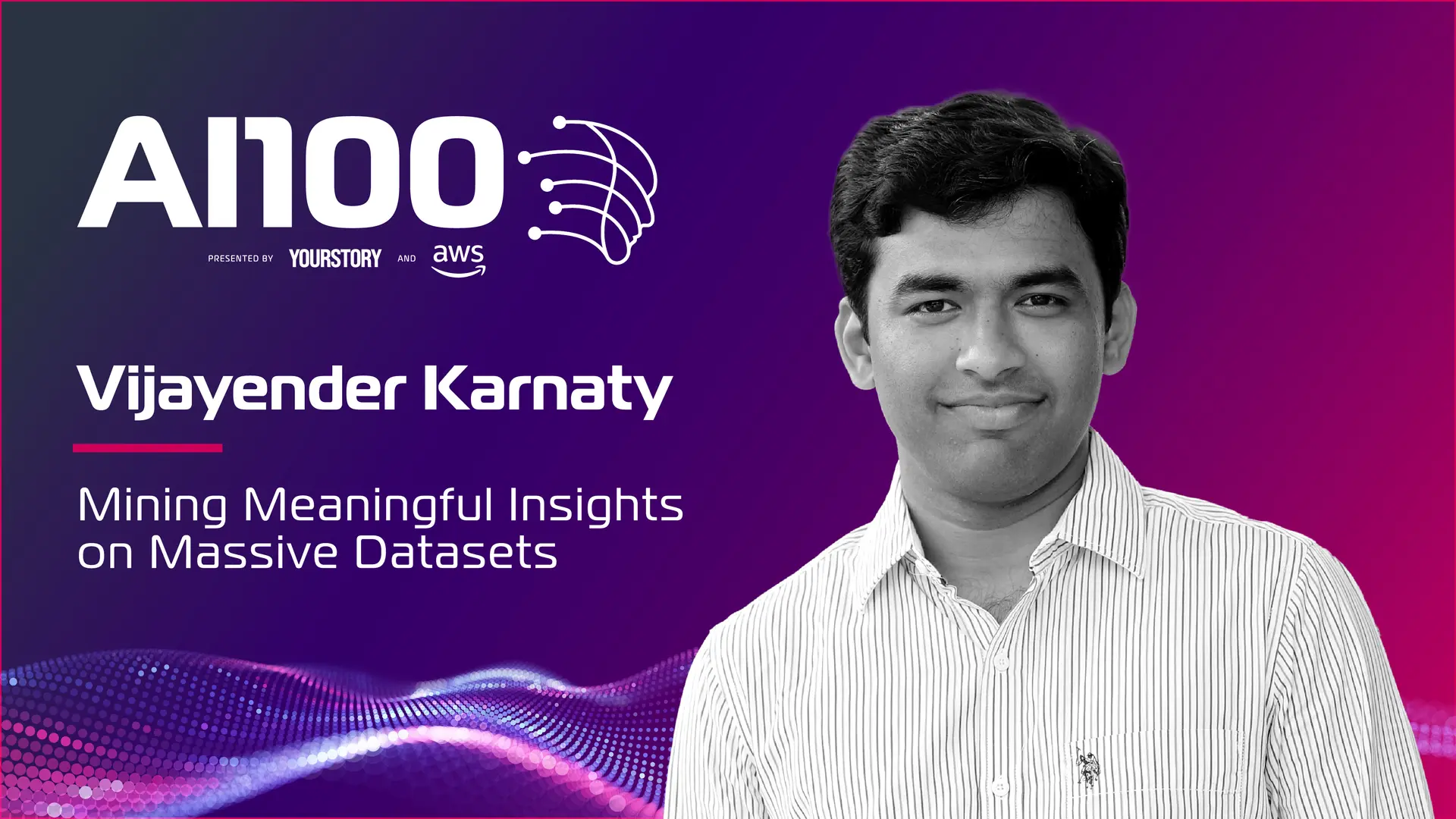 Vijayender Karnaty: Mining Meaningful Insights from Massive Datasets