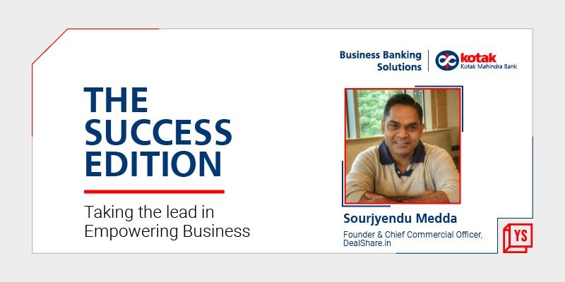 How the desire to make a difference led Sourjyendu Medda to launch DealShare