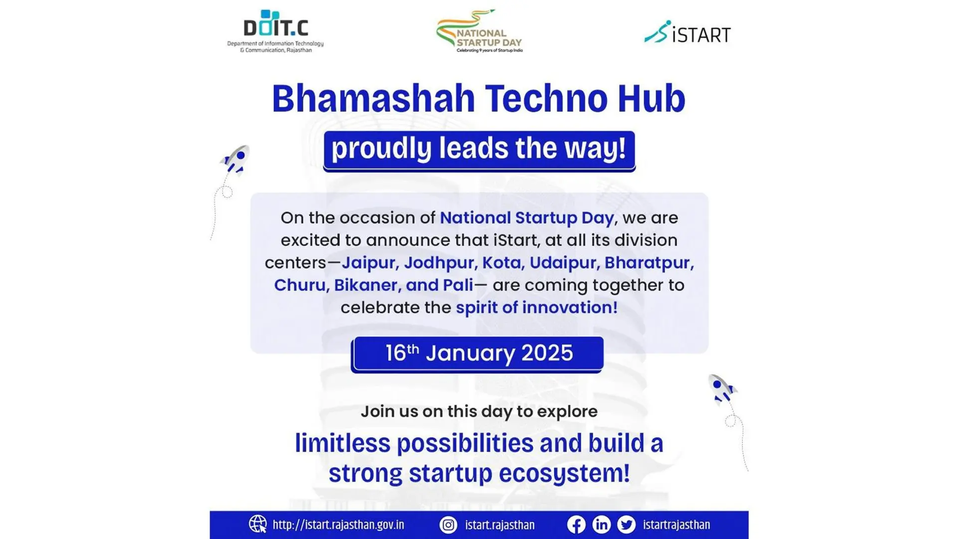iStart marks National Startup Day: A hub of innovation and opportunity awaits