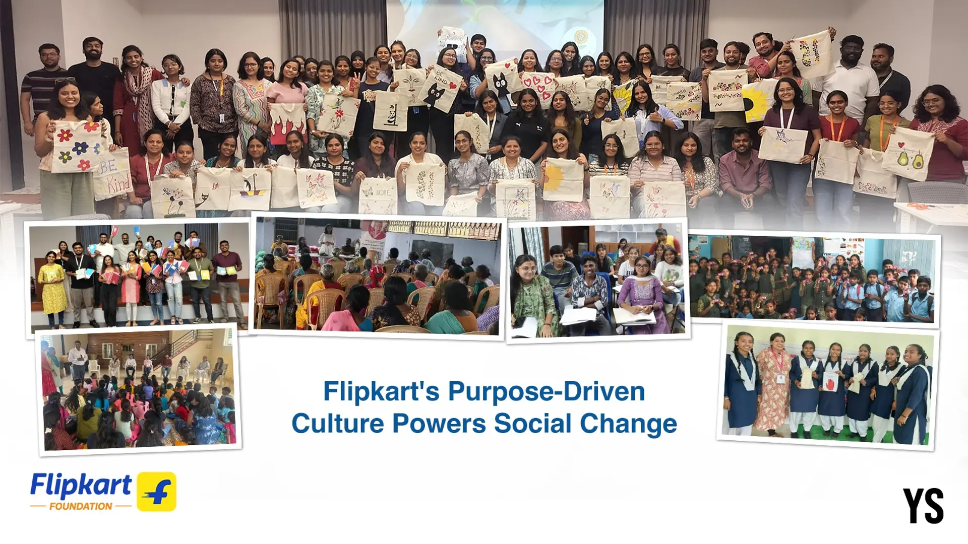How a culture of purpose is powering social change at Flipkart
