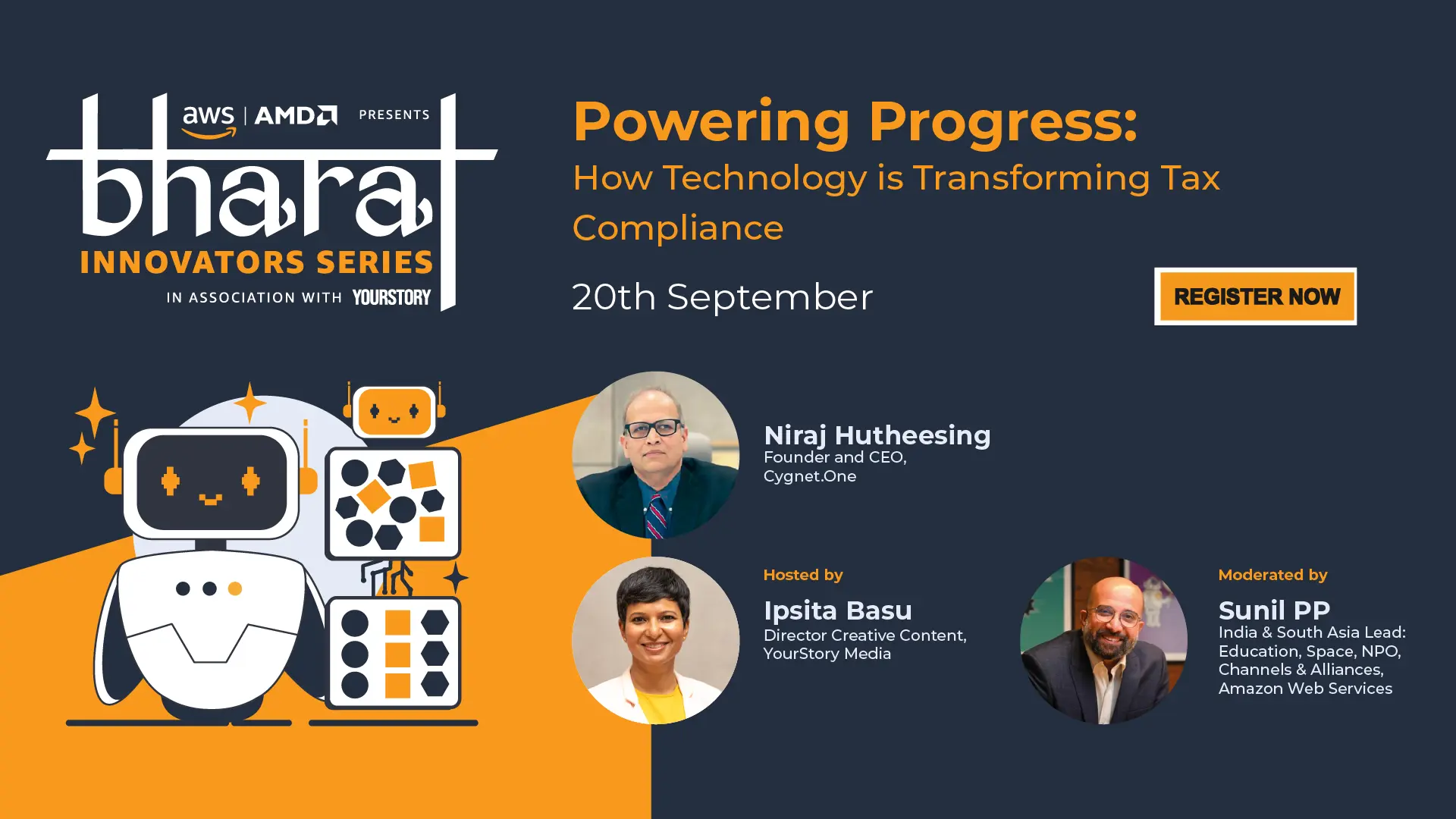 Discover how Cygnet.One is shaping tax compliance: Join the Bharat Innovators webinar