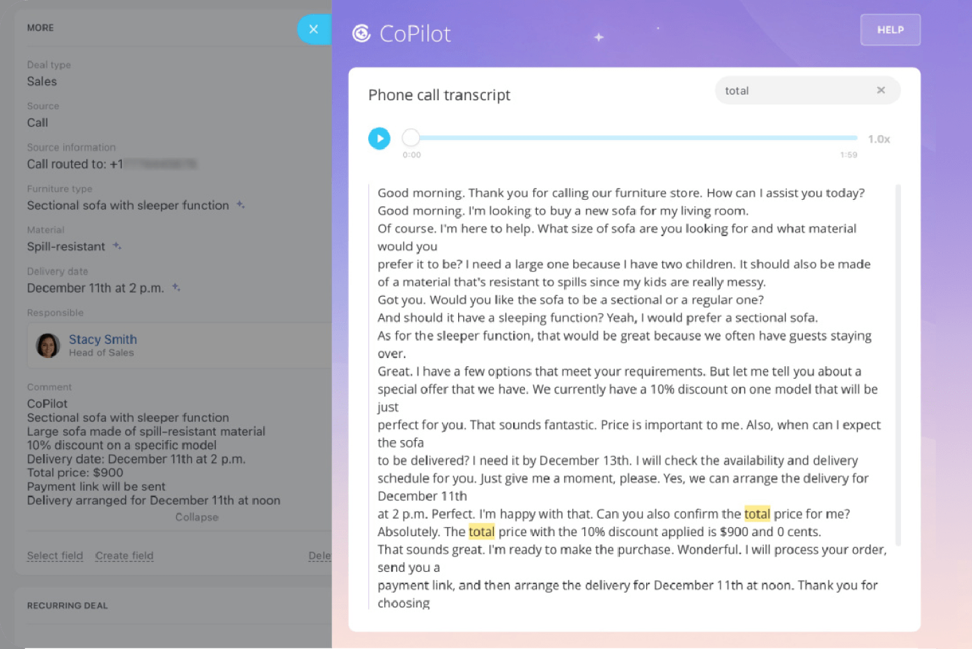Elevate your CRM Game: Tap into CoPilot's efficiency for actionable insights