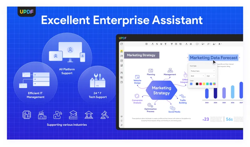 Superaces UPDF uses AI to increase PDF productivity