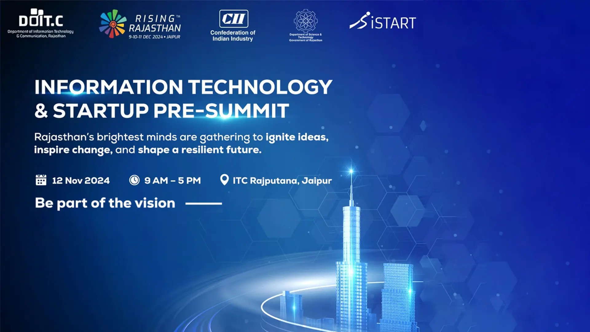 Building Tomorrow's Tech Hub: Rajasthan's IT & Startup Pre-Summit Takes Centre Stage