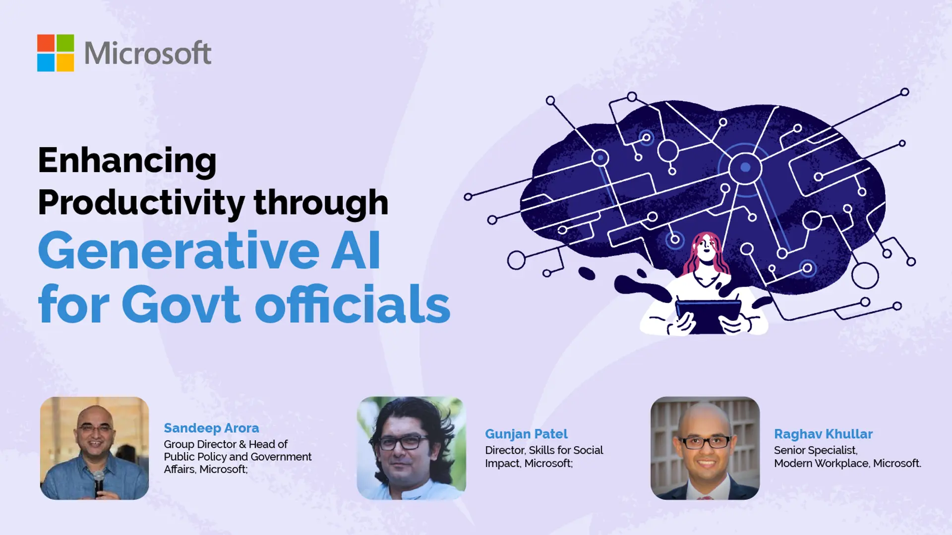 Unlocking the potential of generative AI in governance: Insights from Microsoft’s transformative webinar