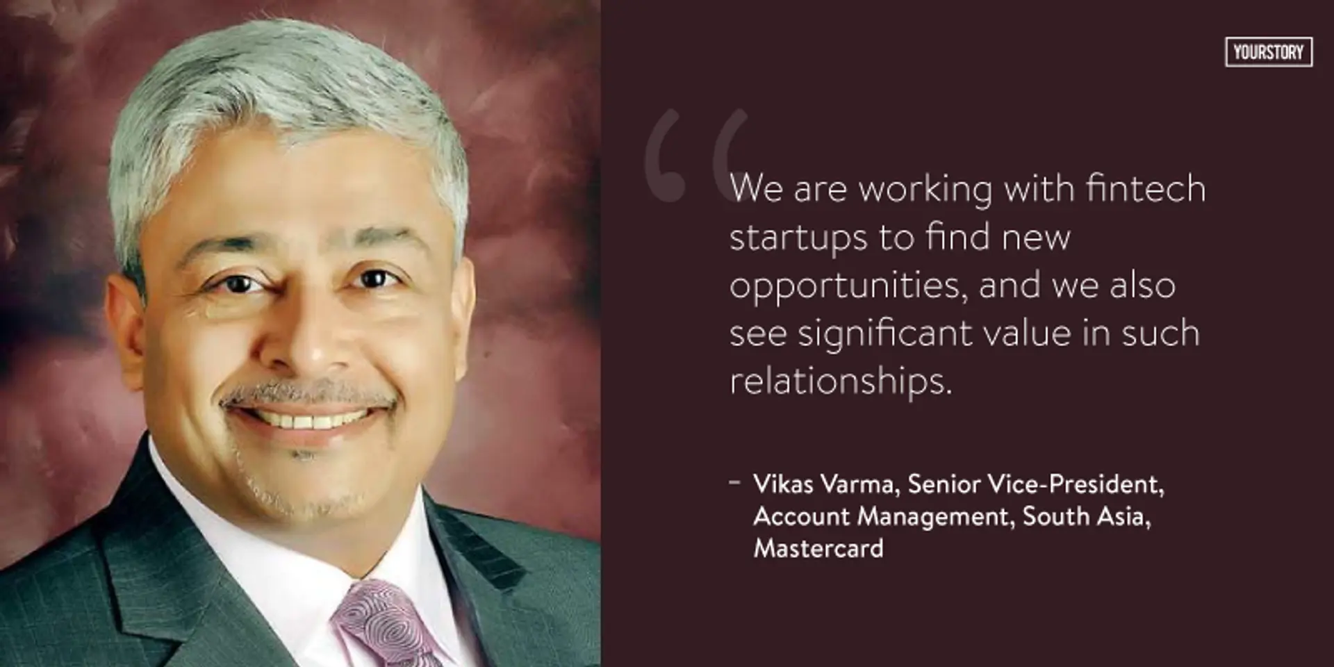 Mastercard seeks closer relationship with fintech startups in India