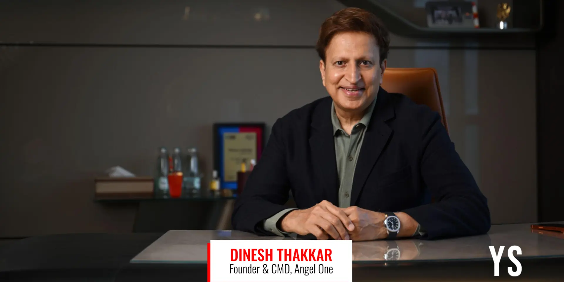 From pits and walkie talkies to AI: Angel One Founder Dinesh Thakkar charts the 30-year-old stock broking company’s stellar growth