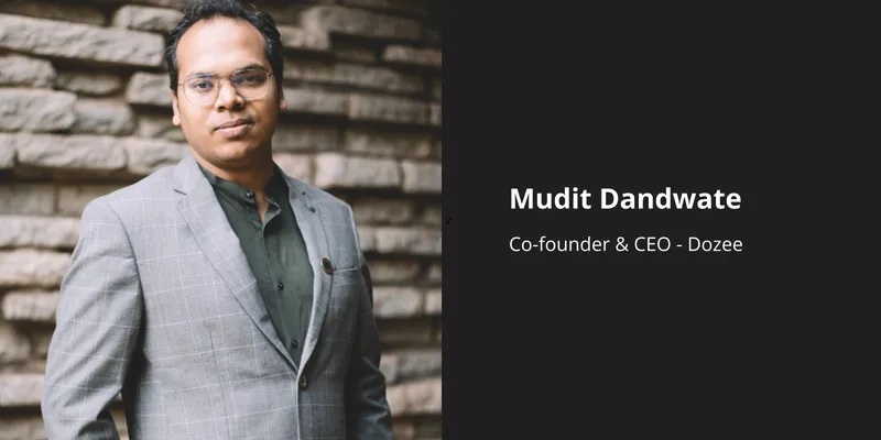 Dozee founder Mudit Dandwate