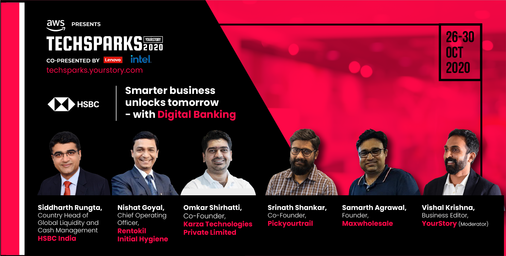 [TechSparks 2020] Experts discuss how a global bank is partnering with startups to enable digital banking