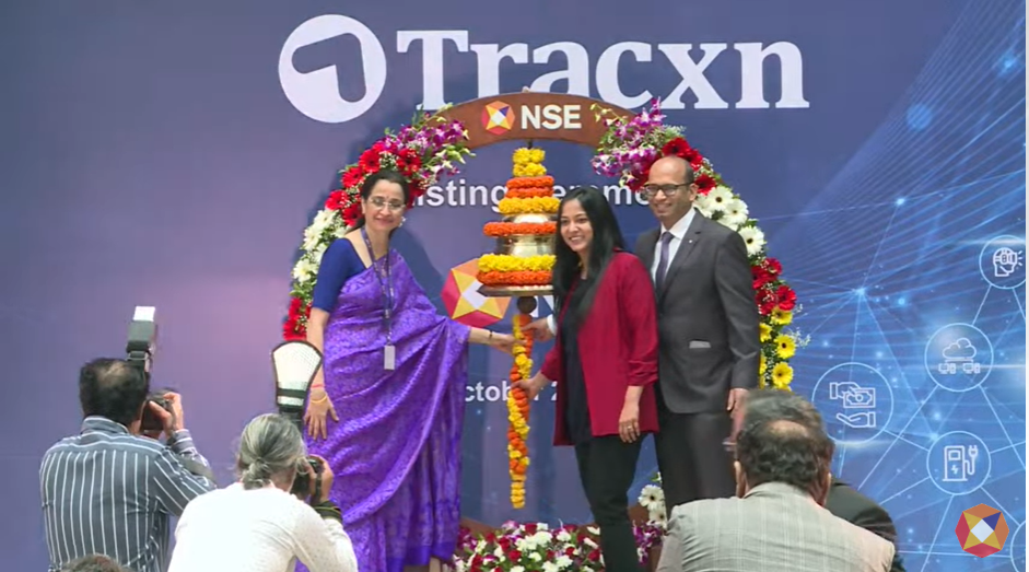 Tracxn IPO: Shares list with gain of 17.75% on day one