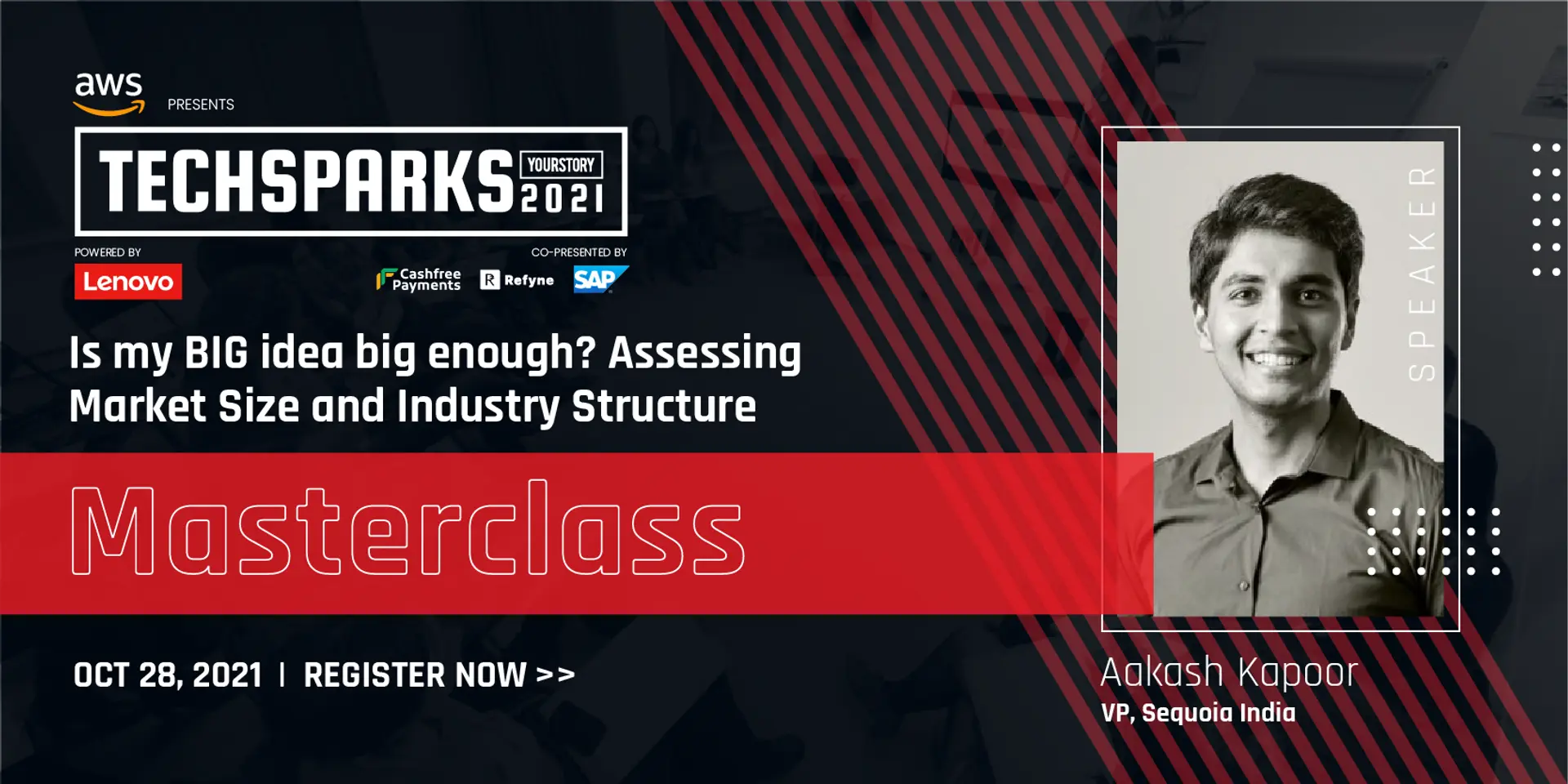 Sequoia India VP Aakash Kapoor gives a checklist for aspiring entrepreneurs at TechSparks 2021