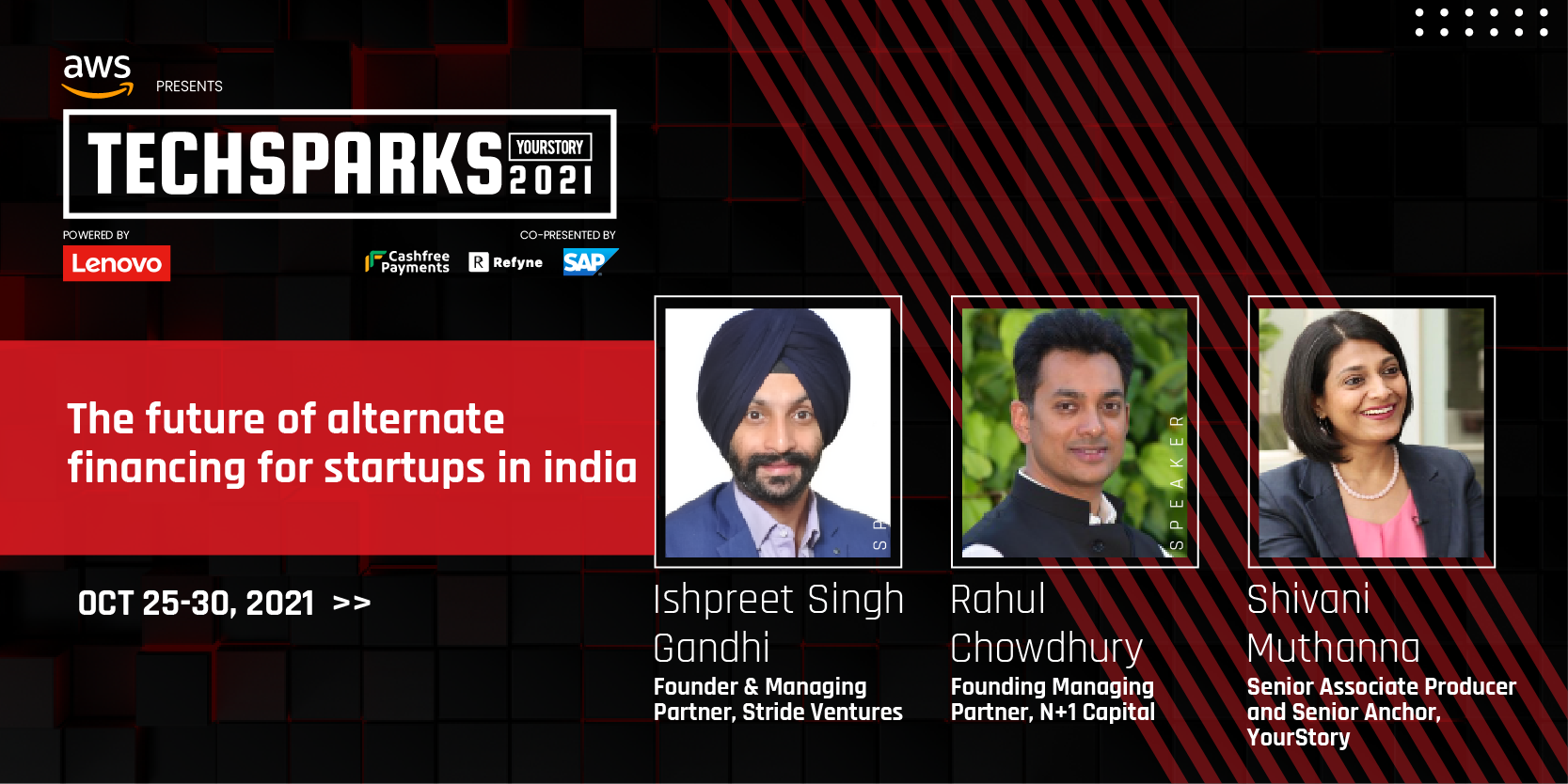 Ishpreet Singh Gandhi, Rahul Chowdhury discuss importance of debt in startup ecosystem at TechSparks 2021 
