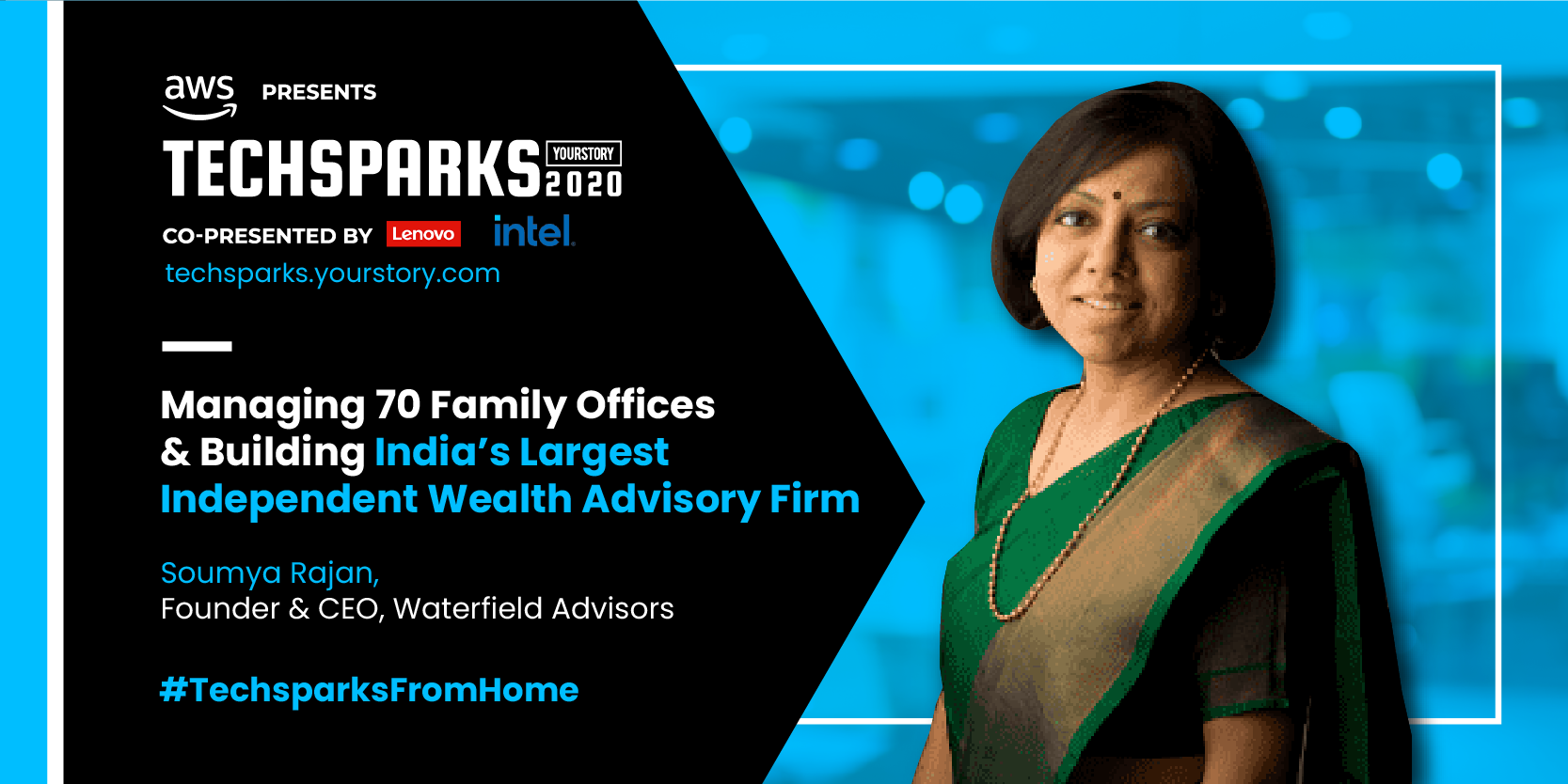 [TechSparks 2020] Soumya Rajan of Waterfield Advisors on guiding Indian family offices to sustainable wealth creation