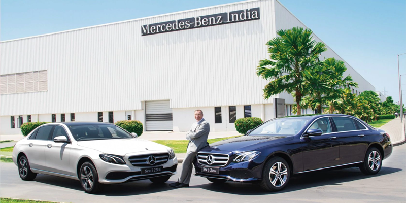 Mercedes-Benz India MD and CEO Martin Schwenk