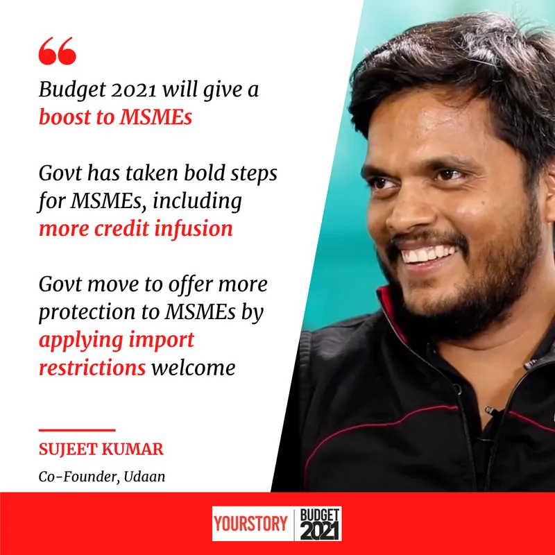 sujeet kumar budget takeaways