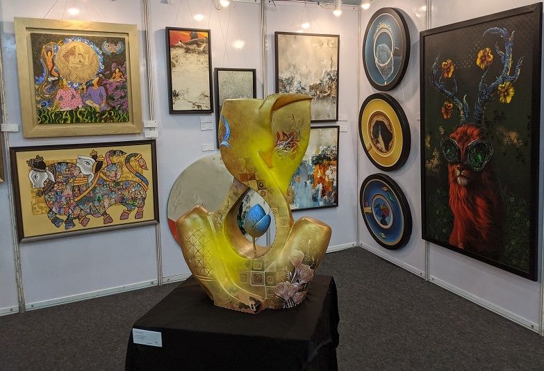 450 artists, 100 booths, 4,000 artworks, 30 art galleries–India Art Festival kicks off its second Bengaluru edition - YourStory (Picture 3)