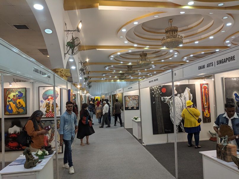 450 artists, 100 booths, 4,000 artworks, 30 art galleries–India Art Festival kicks off its second Bengaluru edition - YourStory (Picture 12)