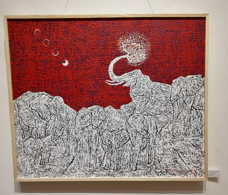 Wrestle and dignity: how artist Dipak Ankalkhope captures the inspiring lifetime of farmers 17 13