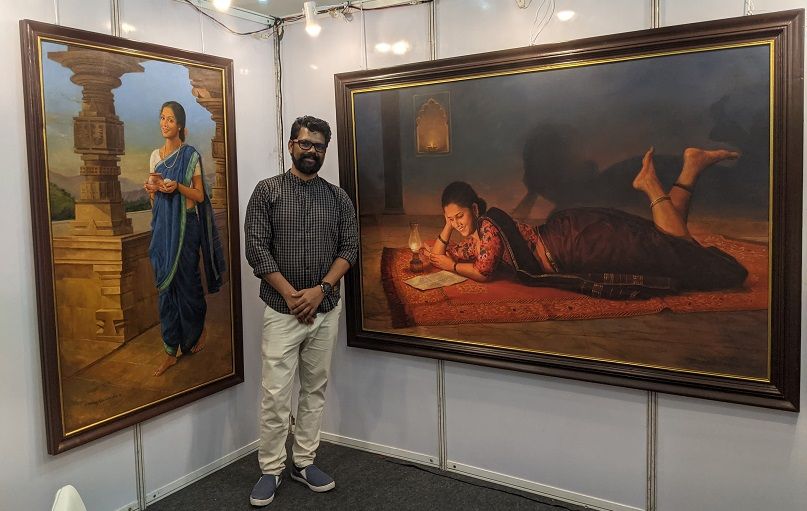 450 artists, 100 booths, 4,000 artworks, 30 art galleries–India Art Festival kicks off its second Bengaluru edition - YourStory (Picture 21)
