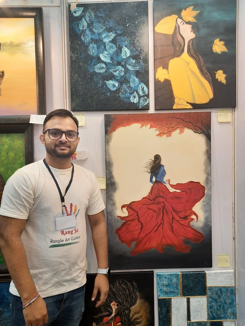 450 artists, 100 booths, 4,000 artworks, 30 art galleries–India Art Festival kicks off its second Bengaluru edition - YourStory (Picture 23)