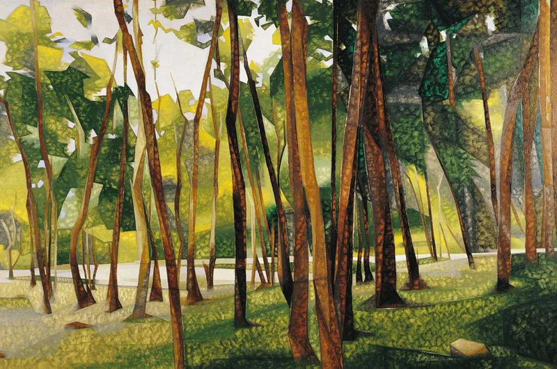 Jehangir Sabavala - The Woods, Palni Hills II