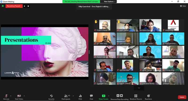 ASCENT Virtual Design Thinking Workshop - June 2021