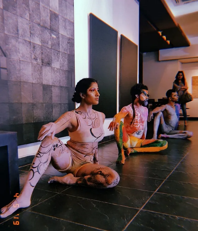 Abstract Bodies performance, Tao Art Gallery, 2019