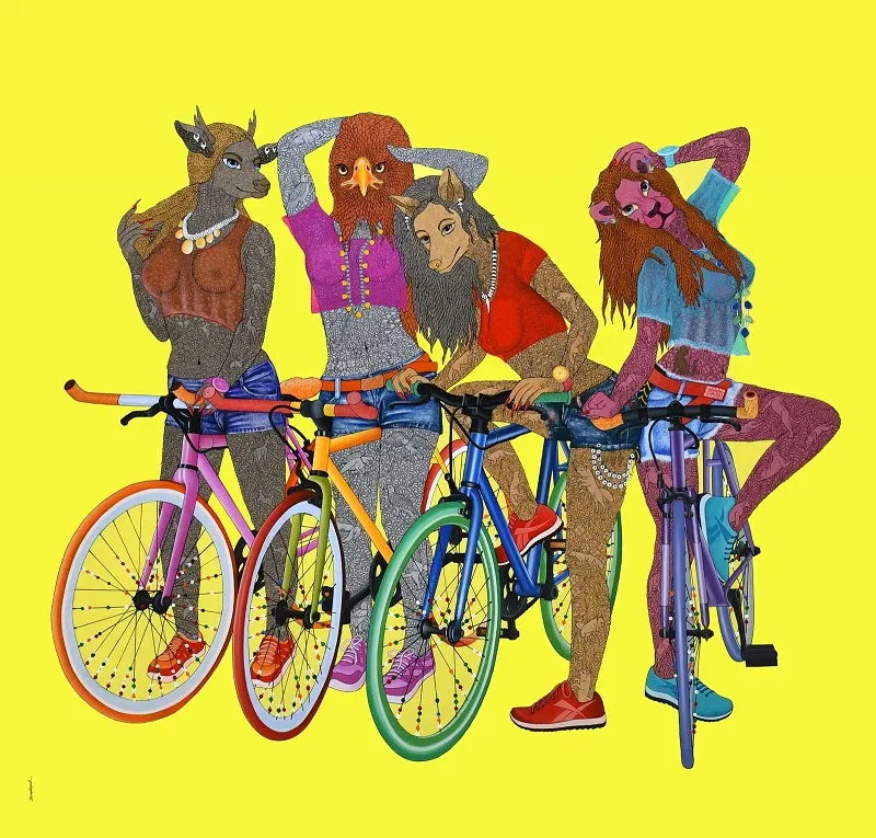 Bandana Kumari - Bicycle Diaries - Pedal & Pose