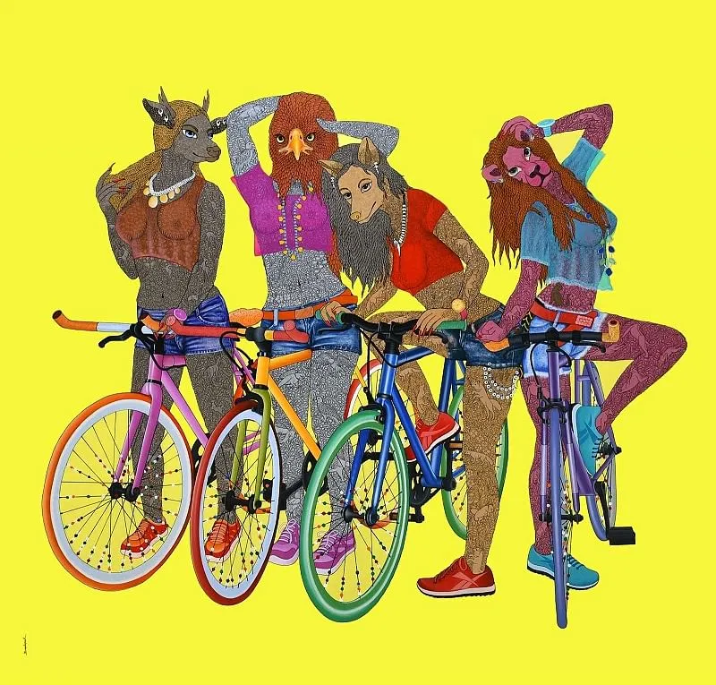 Bandana Kumari - Bicycle Diaries - Pedal Pose