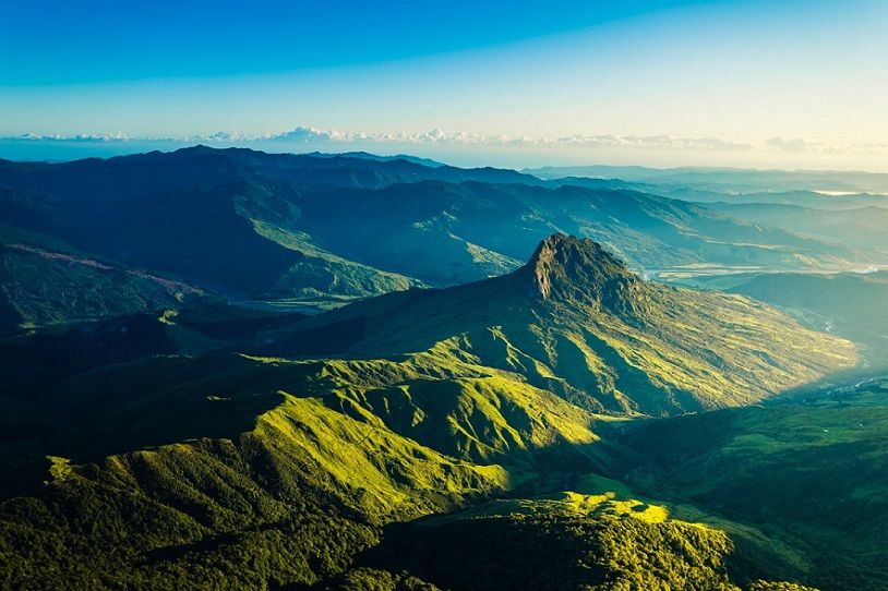 Beautiful sunset light on the Raukumara Range in the Waiapu Valley by Lukasz Larsson Warzecha, Sweden