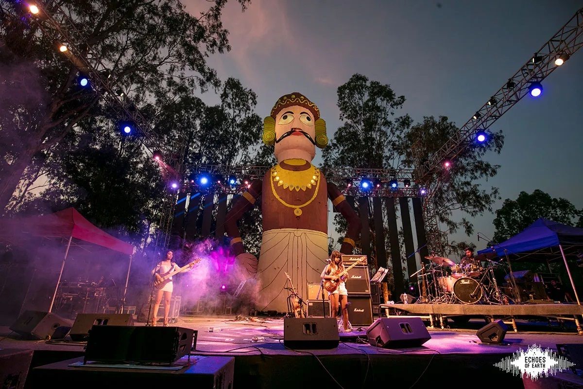 Award-winning Echoes of Earth music pageant gears up for 2025 version 12 Echoes of Earth 2017 - Chanapatna Stage 1