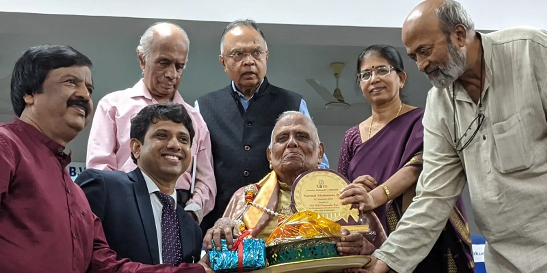 National Mathematics Day: 92-year old maths teacher launches his 7th book on the occasion of Ramanujan’s birthday