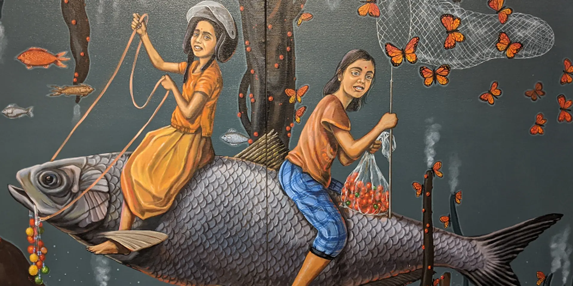 Art in times of crisis: how this exhibition shines the light on nature and conflict