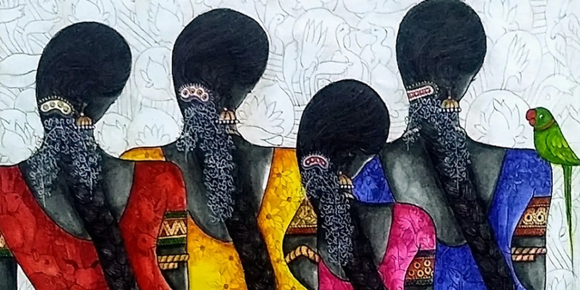 Learn from the experts but blaze your own trail – what these three Chitra Santhe artists teach us about creativity