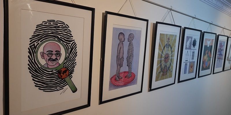 Messages, humour, impact: A creative showcase of cartoonist and art teacher Malatesh Garadimani